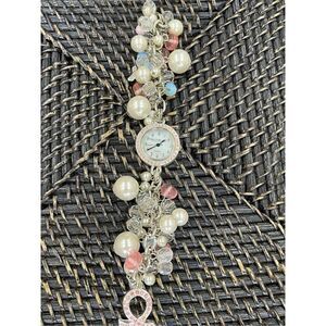 White House Black Market Beaded Bejeweled Women’s Watch - Needs Battery